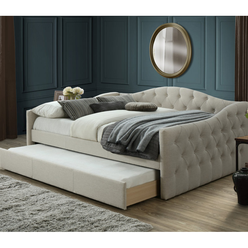 Hollandsworth Queen Day Bed with Trundle & Reviews Joss & Main